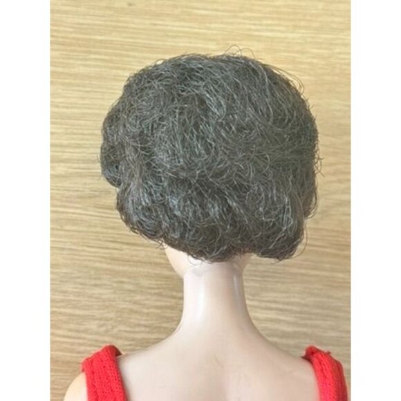 VTG Midge 1962 Brown Bubble Hair Blue Eyes Side Eye Original Red Swimsuit - Picture 10 of 16